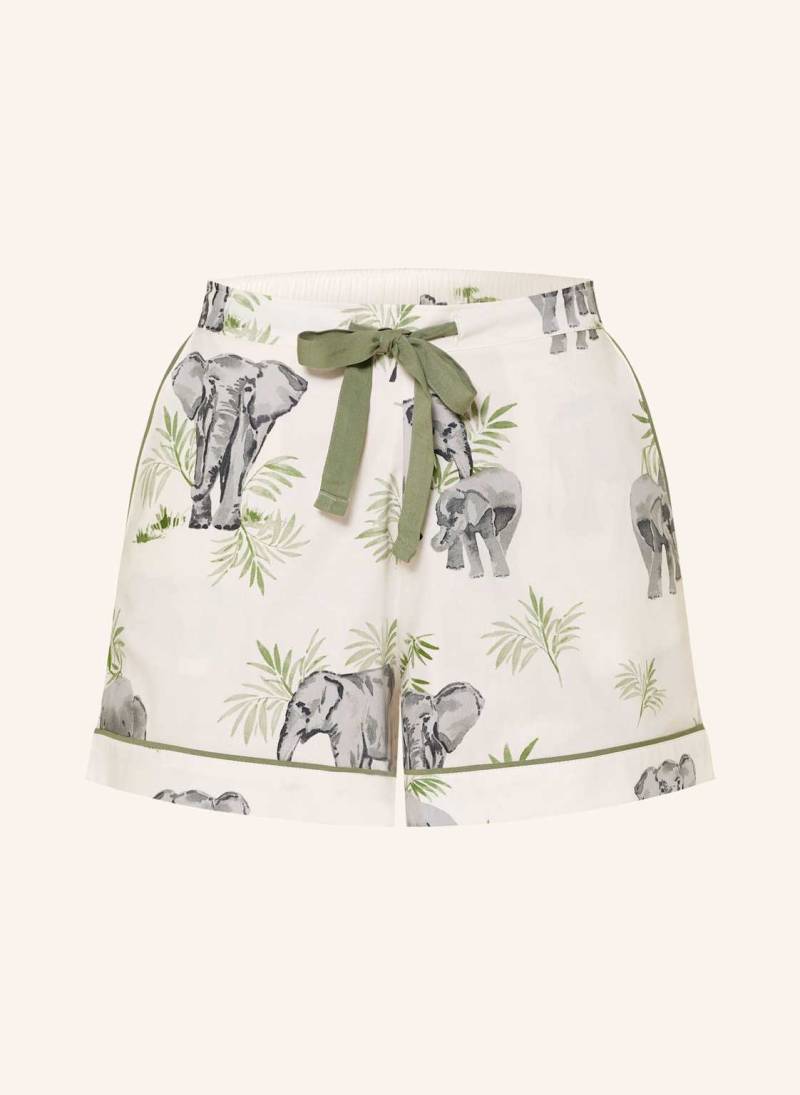 Cyberjammies Schlafshorts Eloise weiss von Cyberjammies