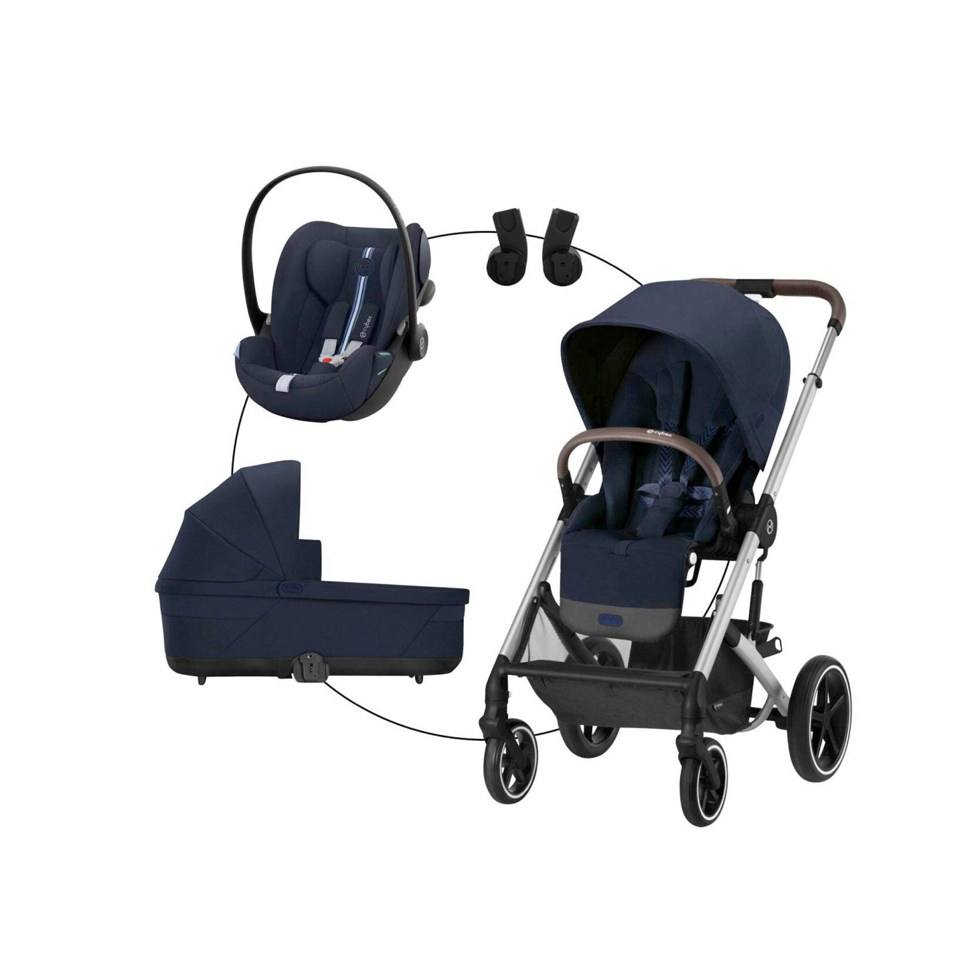 Kombikinderwagen Balios S Lux Trio-Set inkl. Babyschale Cloud G i-Size von Cybex