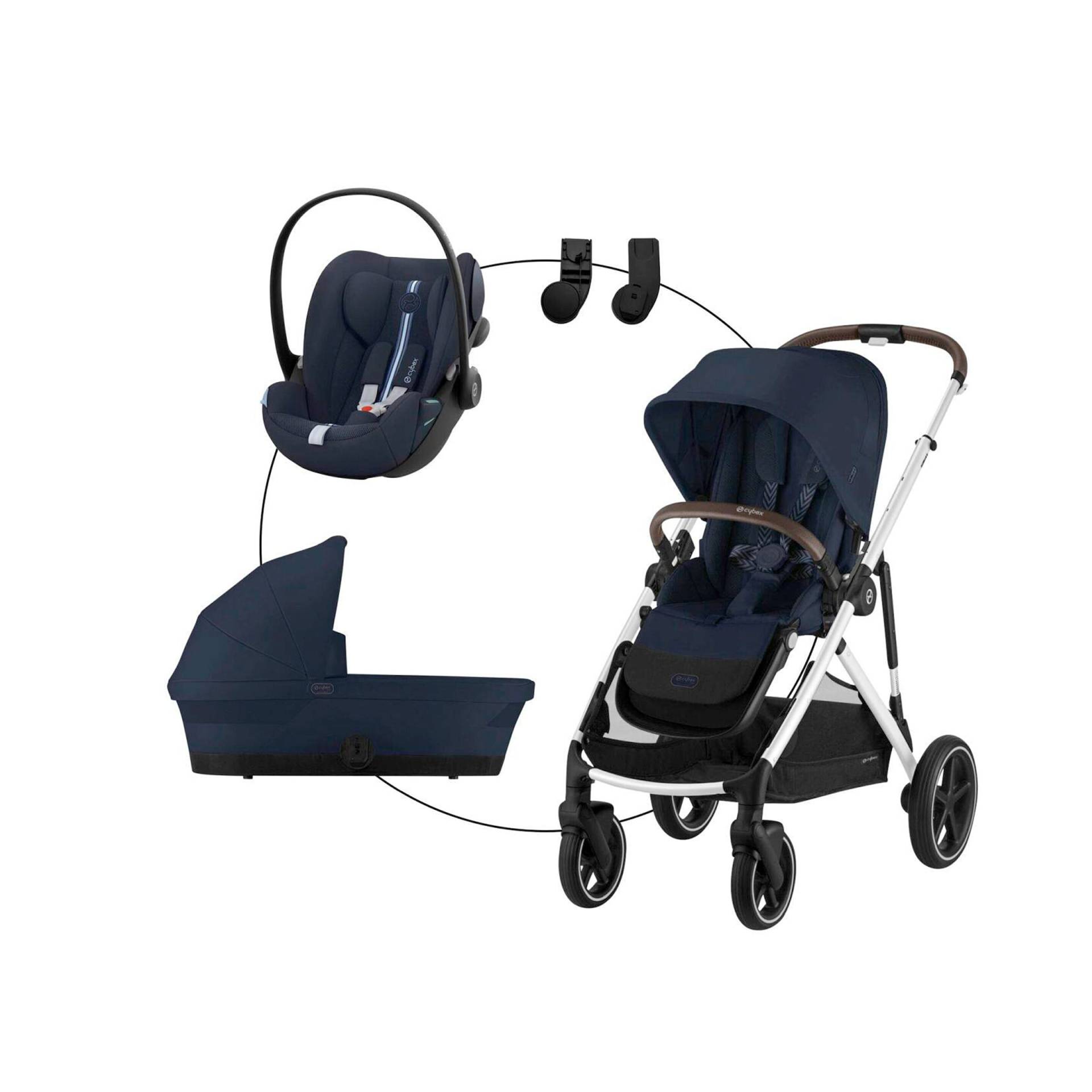 Kombikinderwagen Gazelle S Trio-Set inkl. Babyschale Cloud G i-Size von Cybex