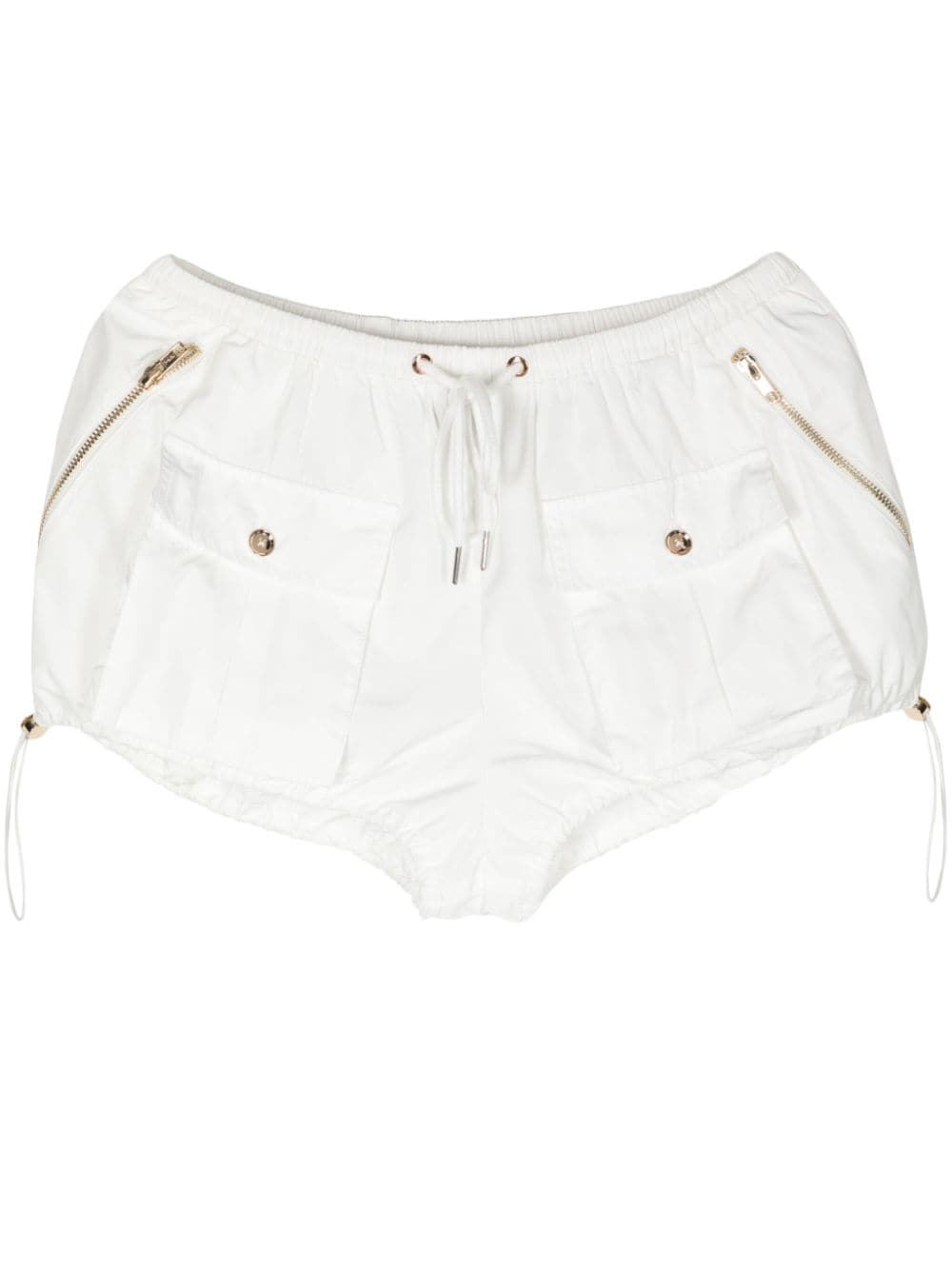 Cynthia Rowley cargo-pocket bloomer shorts - White von Cynthia Rowley