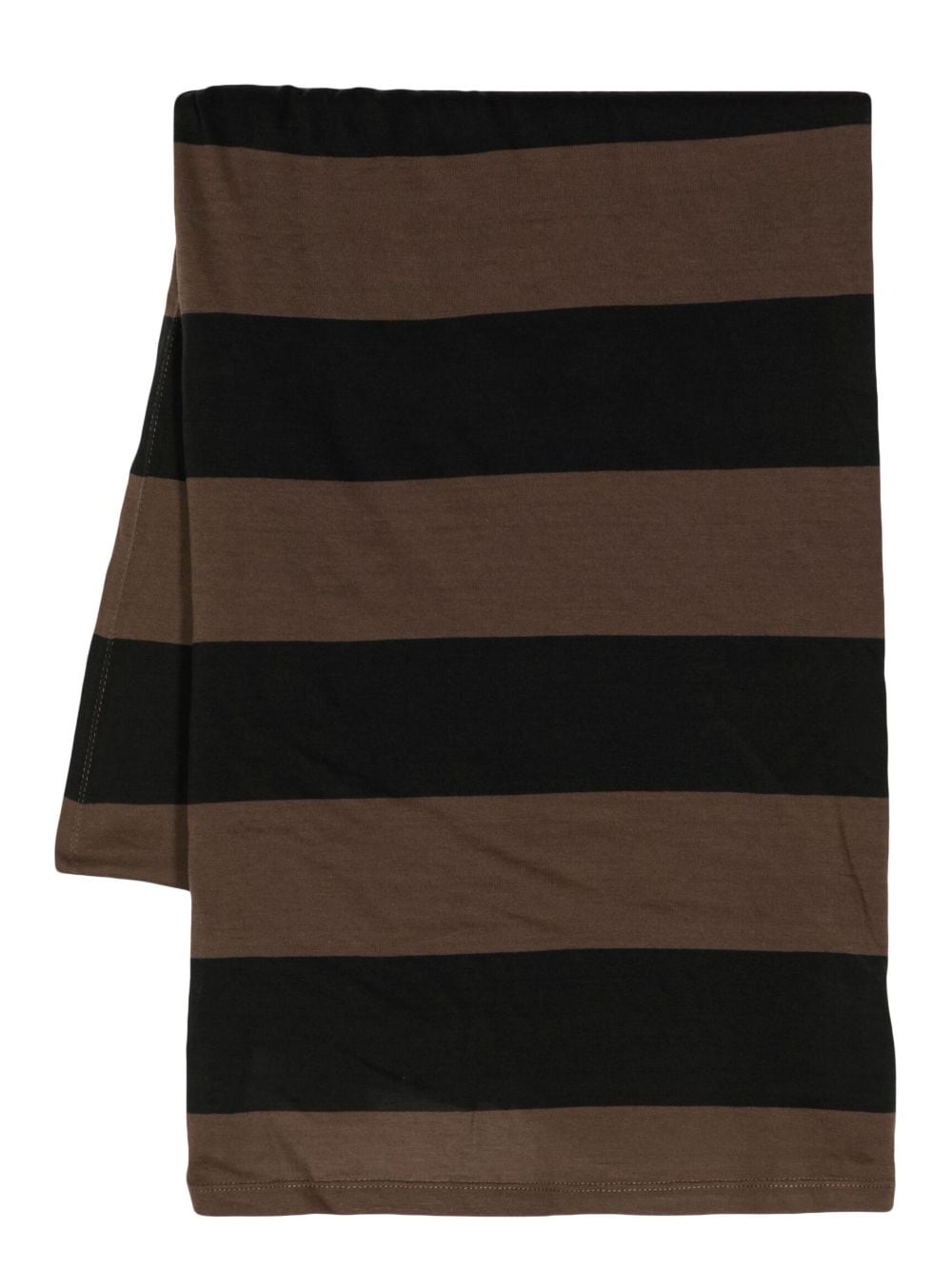 Cynthia Rowley striped cotton scarf - Brown von Cynthia Rowley