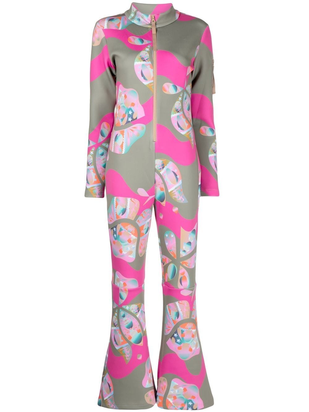 Cynthia Rowley water-repellent neoprene ski suit - Pink von Cynthia Rowley