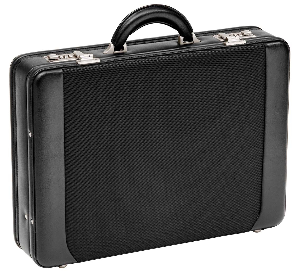 Tradition Business, Aktenkoffer aus Nylon in schwarz Tradition Business, Aktenkoffer aus Nylon in schwarz von D&N