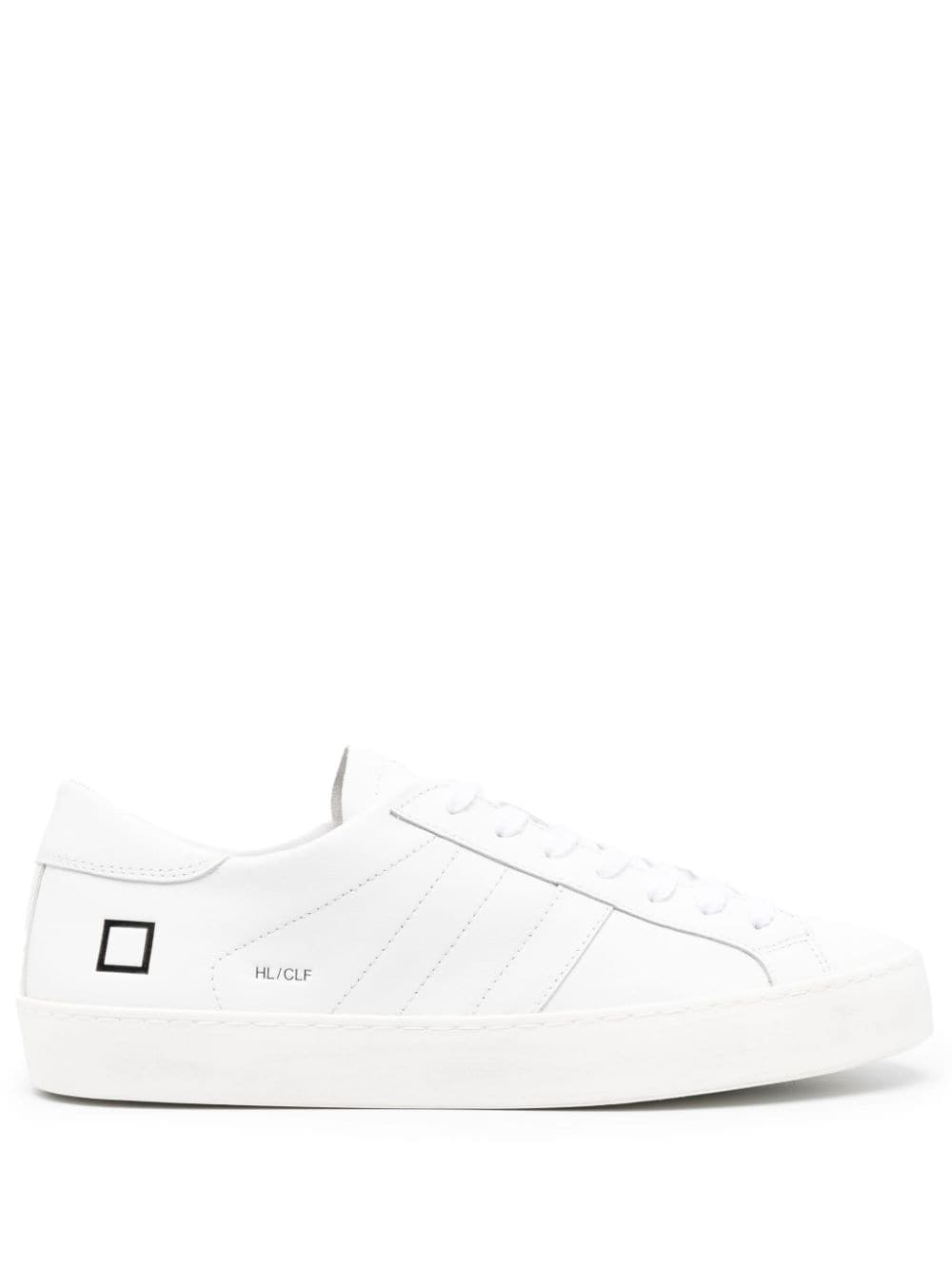 D.A.T.E. Hill logo-embossed leather sneakers - White von D.A.T.E.