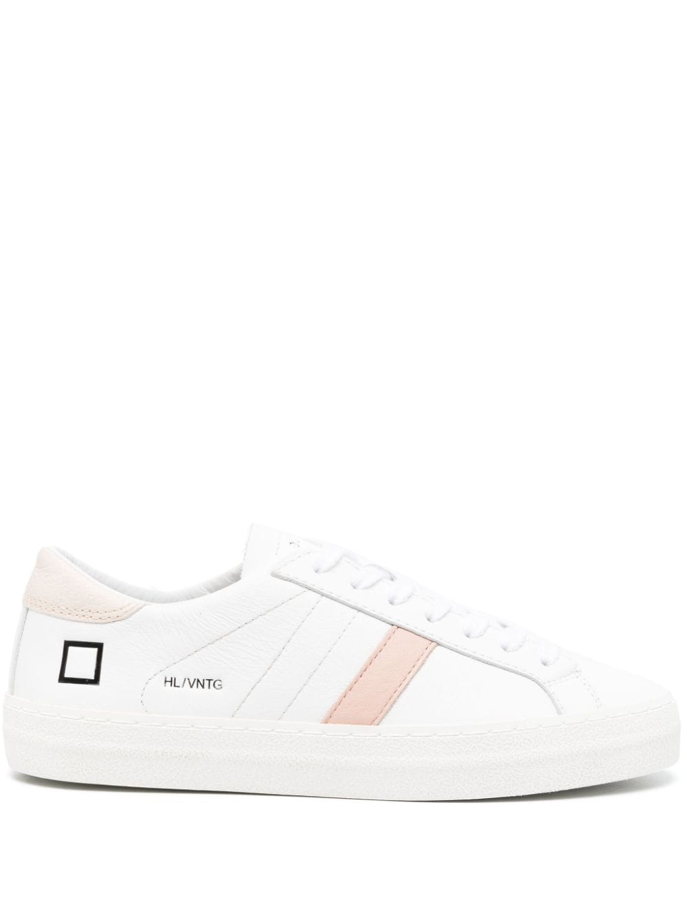 D.A.T.E. logo-debossed leather sneakers - White von D.A.T.E.