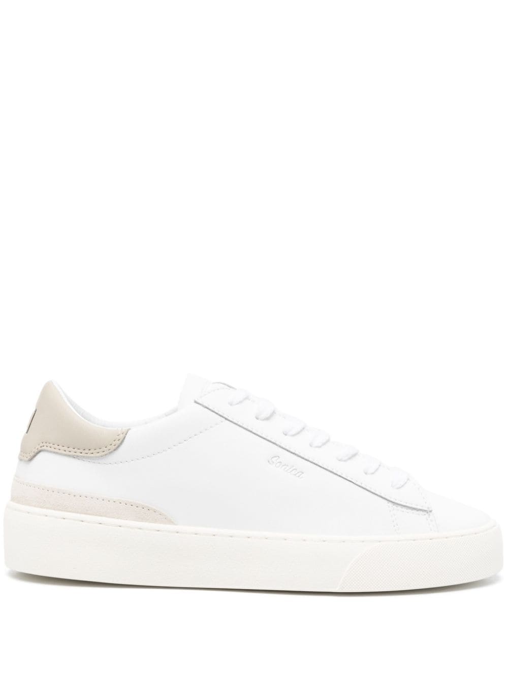 D.A.T.E. logo-debossed leather sneakers - White von D.A.T.E.