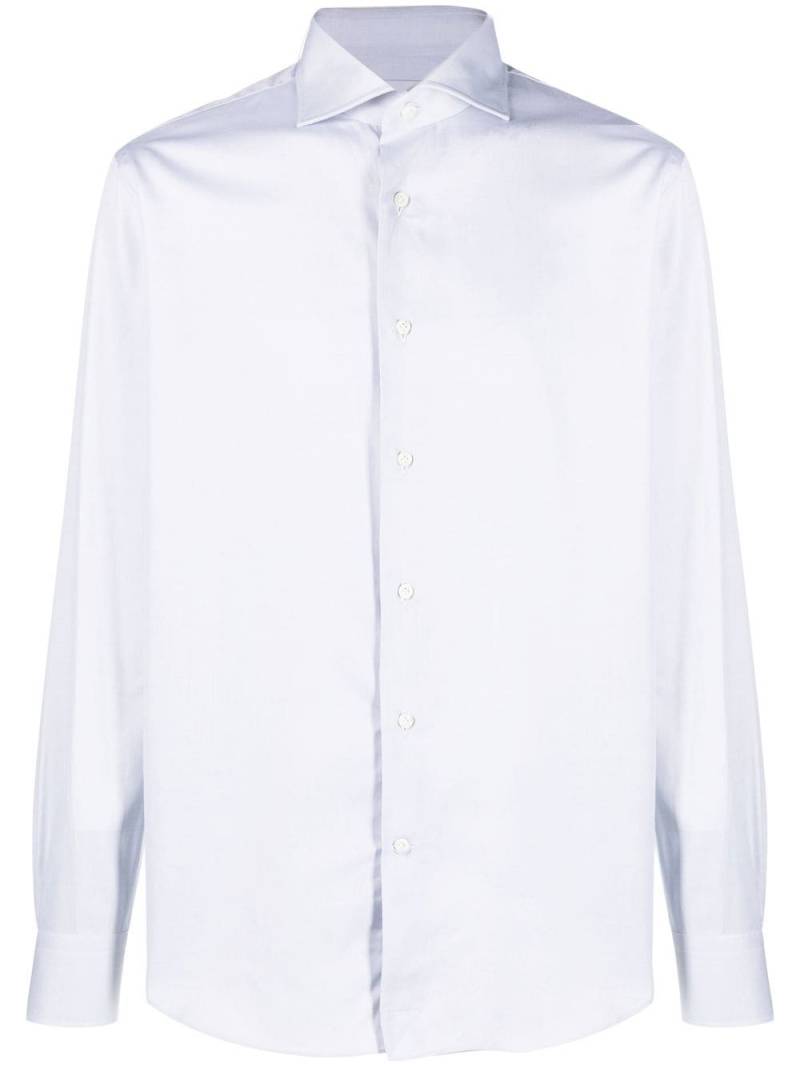 D4.0 long-sleeved cotton shirt - Grey von D4.0