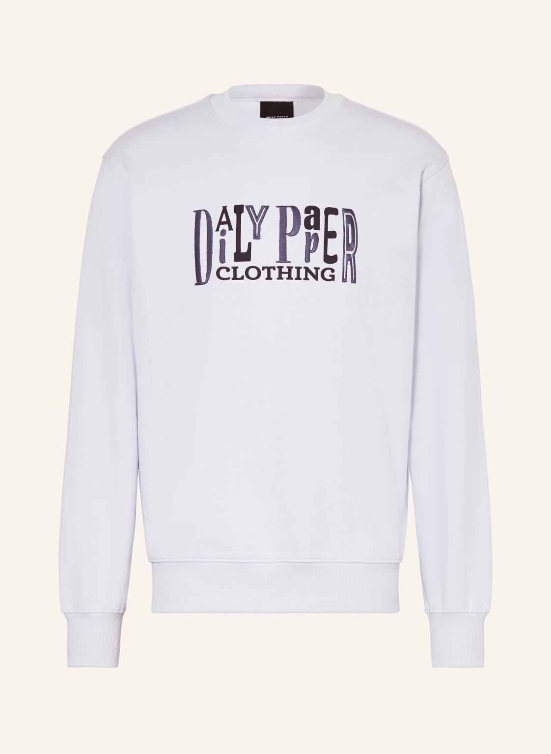 Daily Paper Sweatshirt United weiss von DAILY PAPER