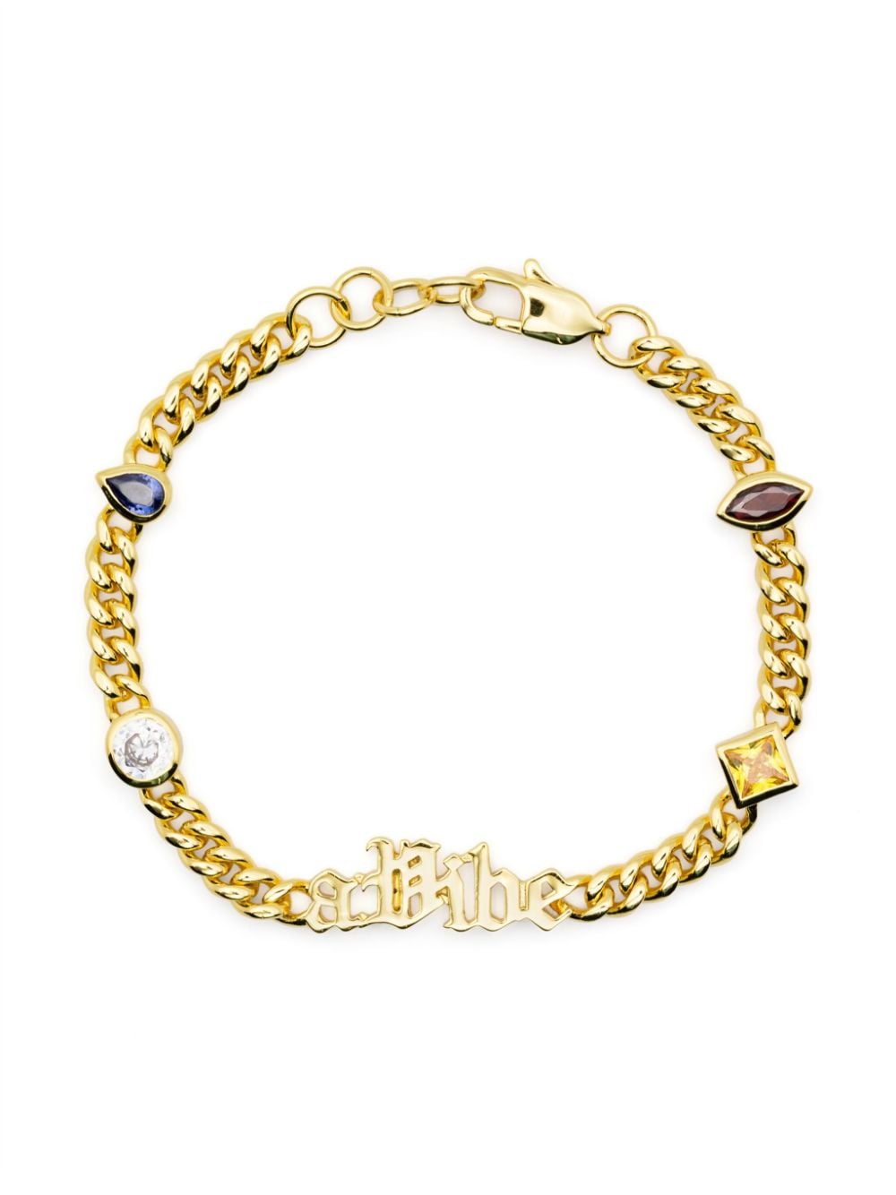 DARKAI A Vibe crystal-embellished bracelet - Gold von DARKAI