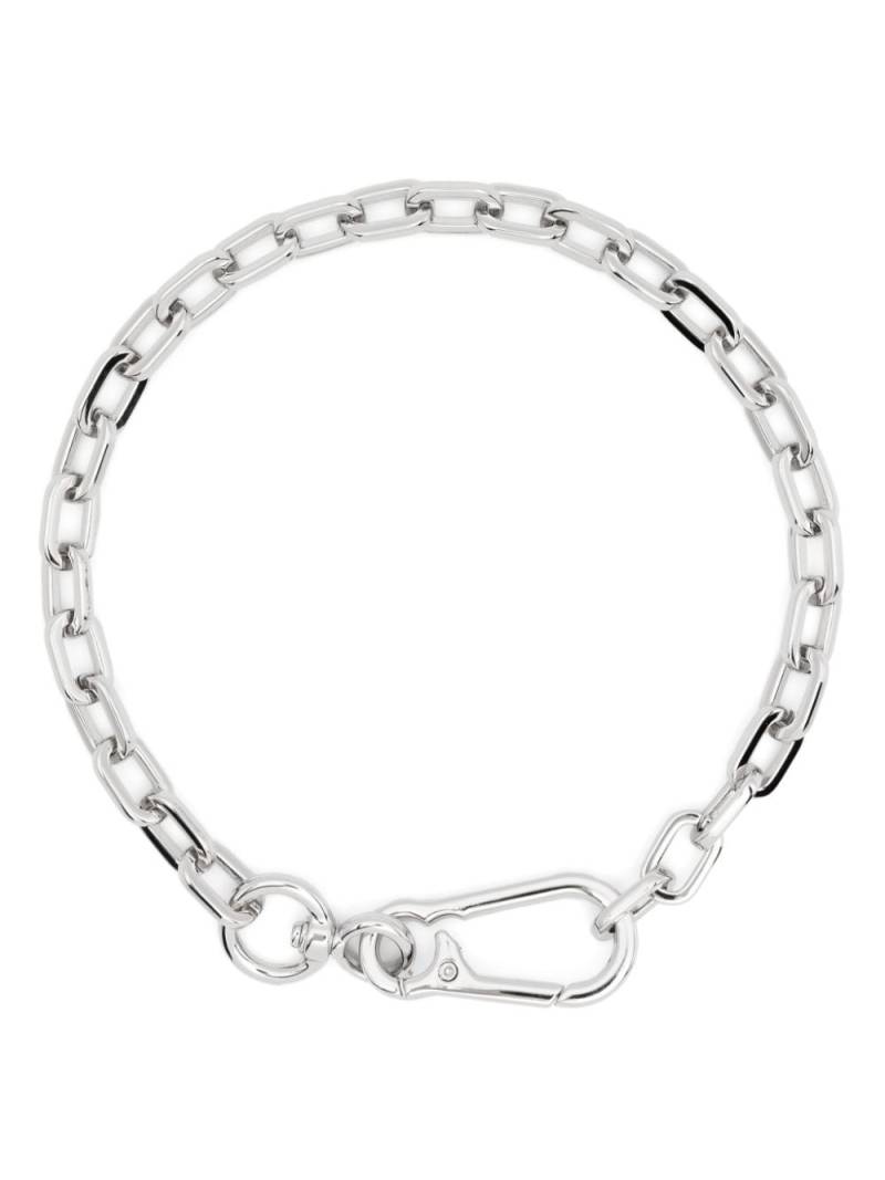 DARKAI rolo choker necklace - Silver von DARKAI