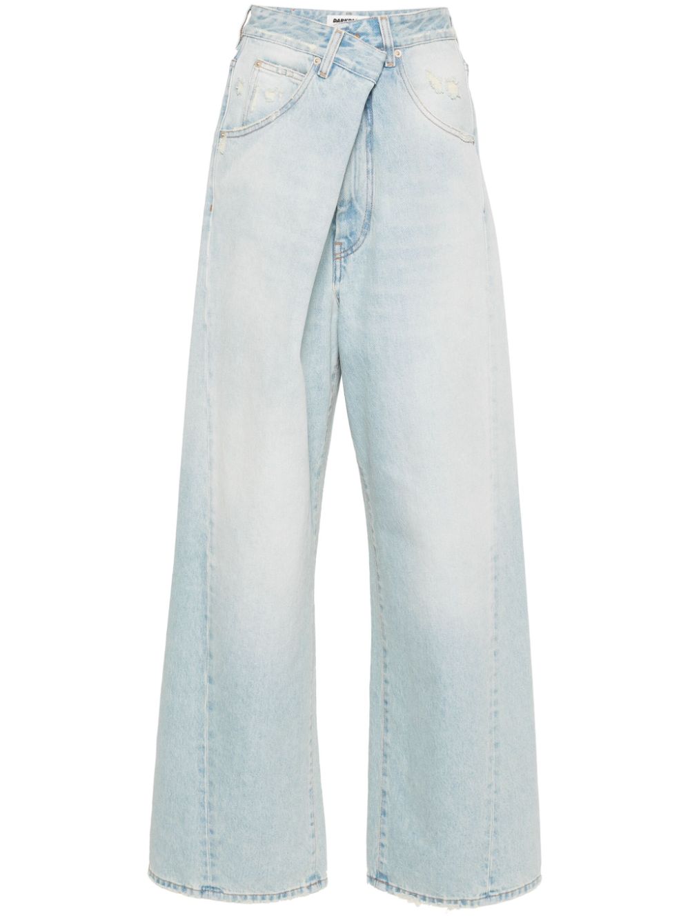 DARKPARK Ines low-rise wide-leg jeans - Blue von DARKPARK