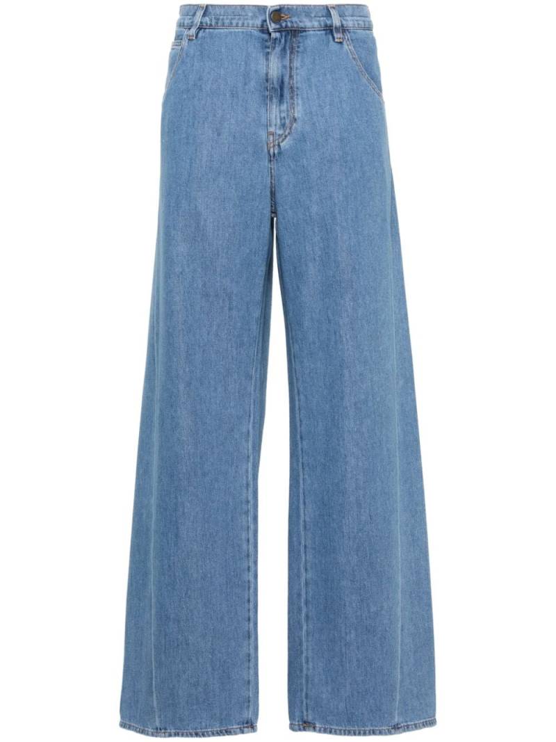 DARKPARK Iris mid-rise wide-leg jeans - Blue von DARKPARK