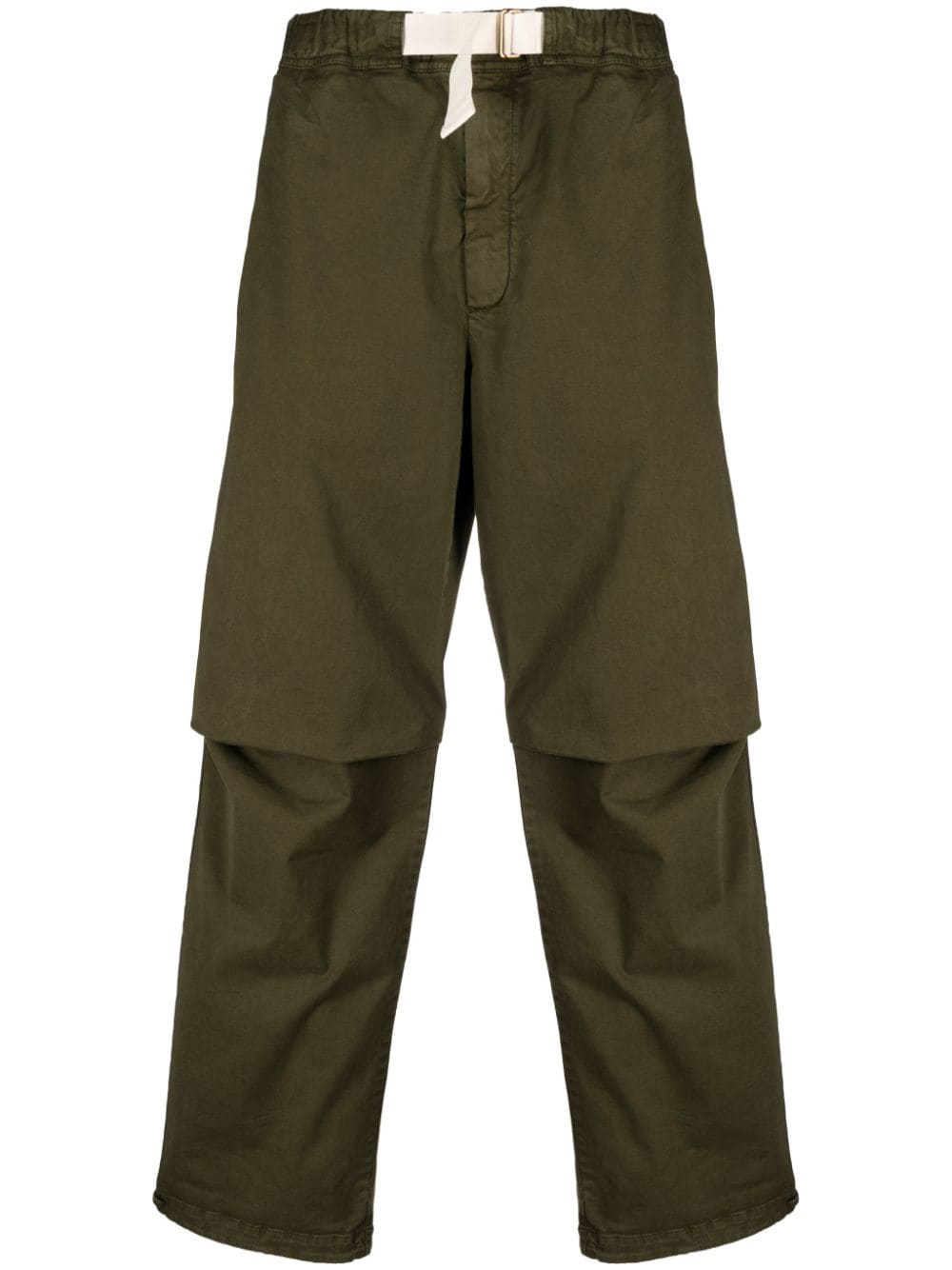 DARKPARK adjustable waist-strap trousers - Green von DARKPARK