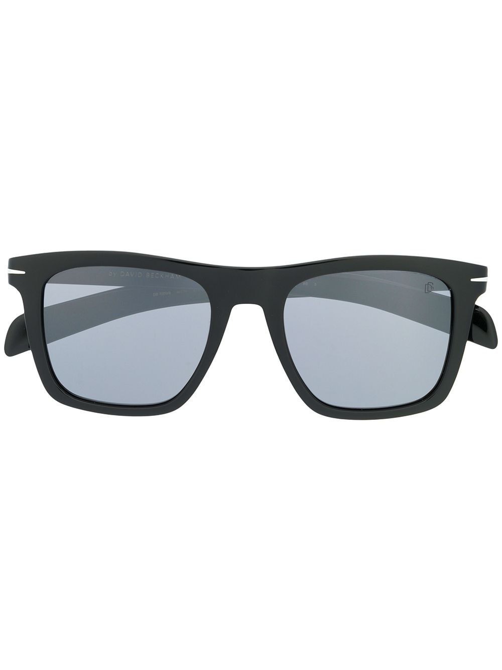 Eyewear by David Beckham rectangular frame sunglasses - Black von Eyewear by David Beckham