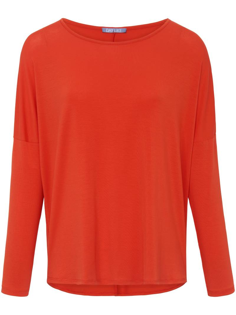 Rundhals-Shirt DAY.LIKE orange Größe: 42 von DAY.LIKE