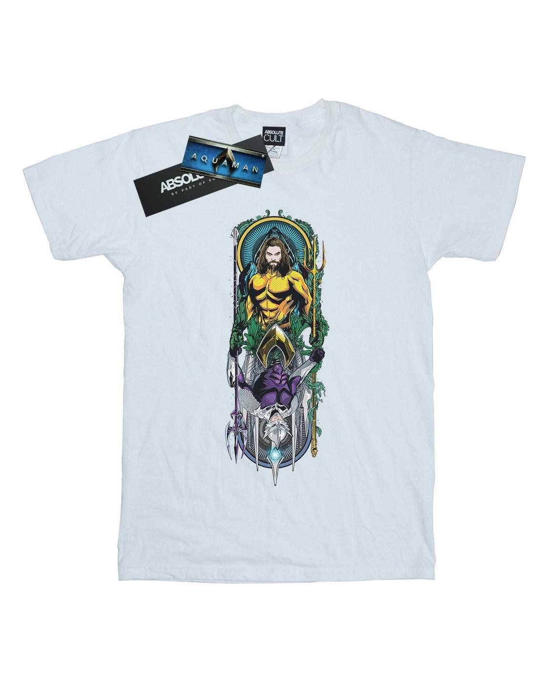 Aquaman Ocean Master Tshirt Damen Weiss M von DC COMICS