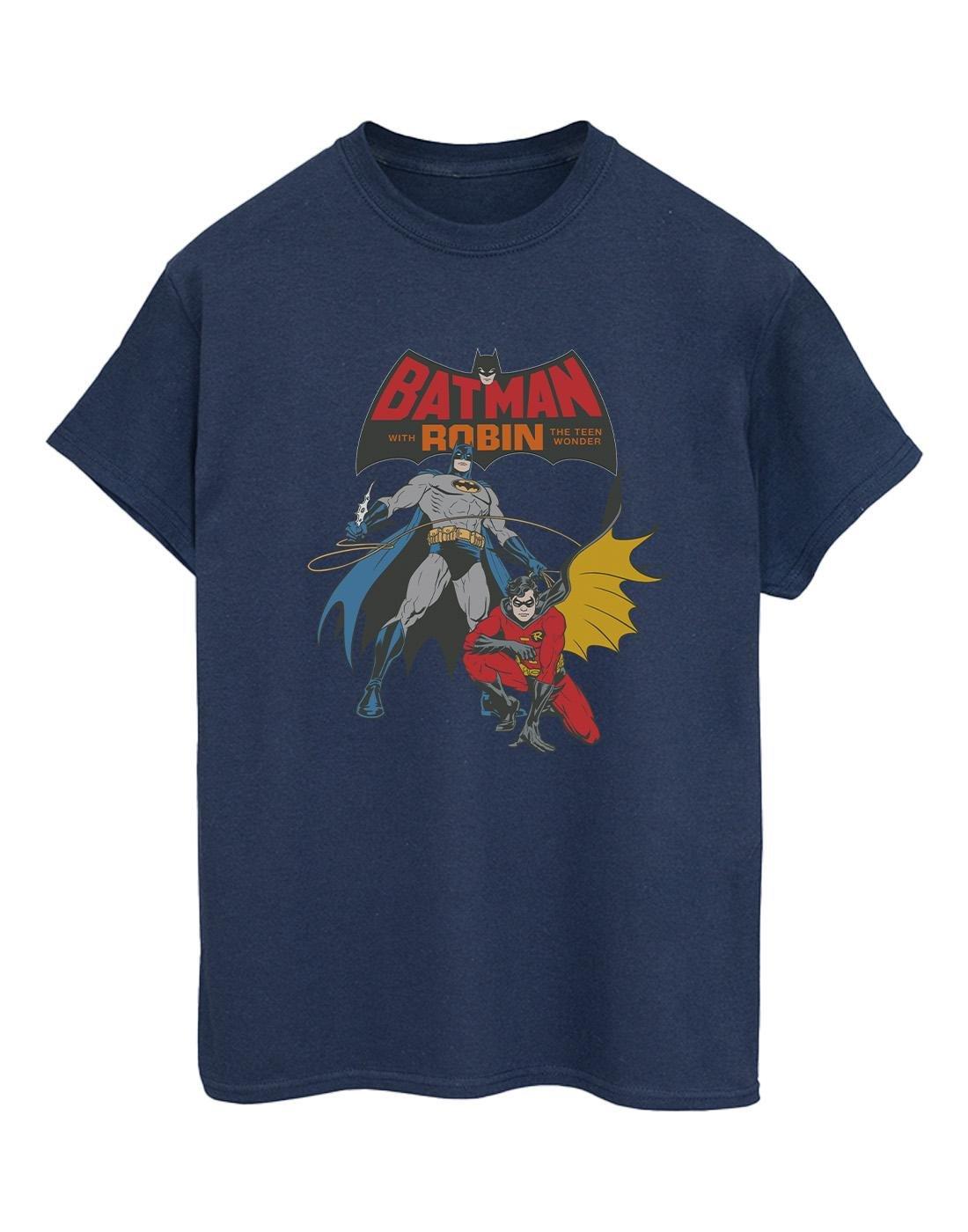 Batman And Robin Tshirt Damen Marine 3XL von DC COMICS