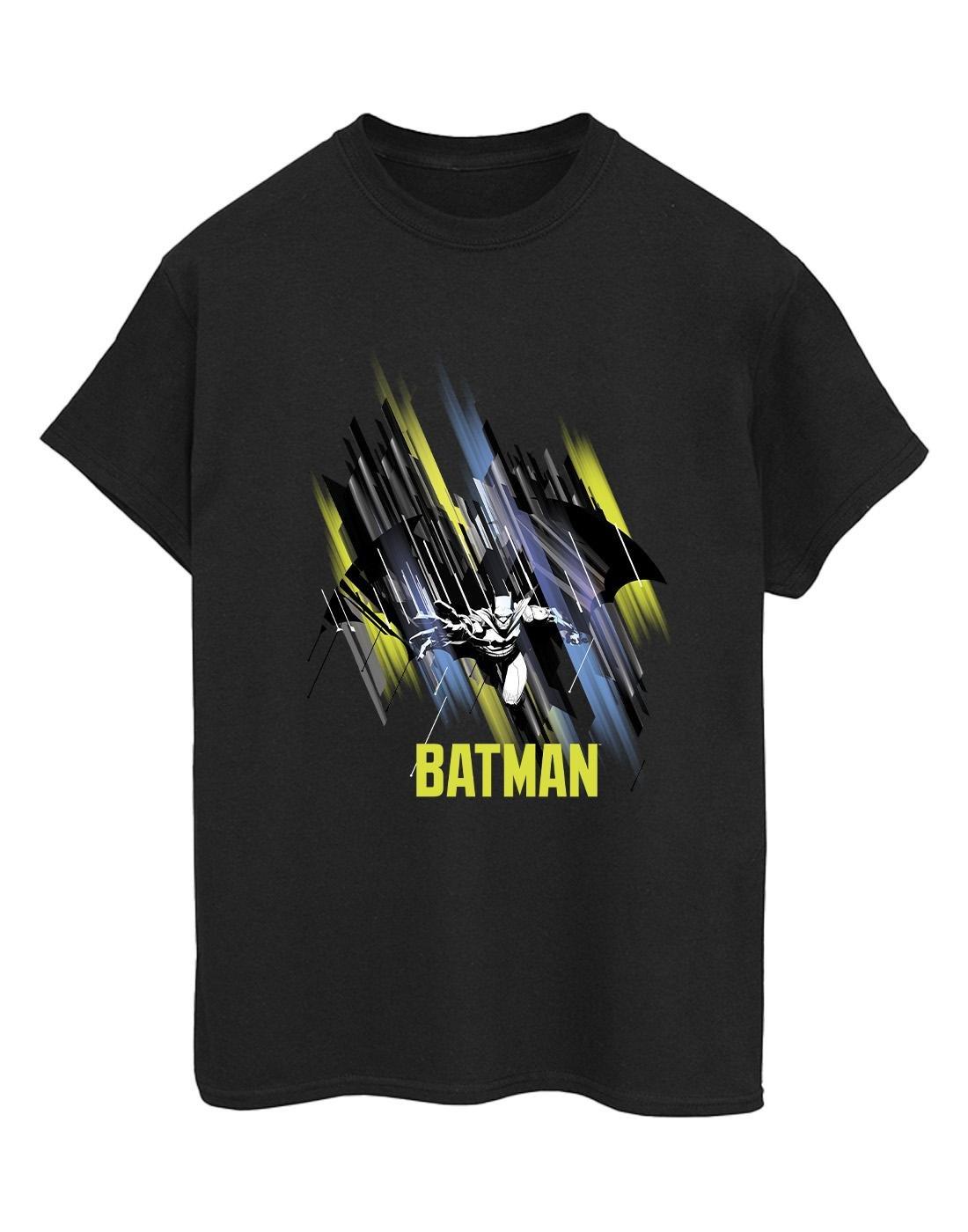 Batman Flying Batman Tshirt Damen Schwarz 4XL von DC COMICS