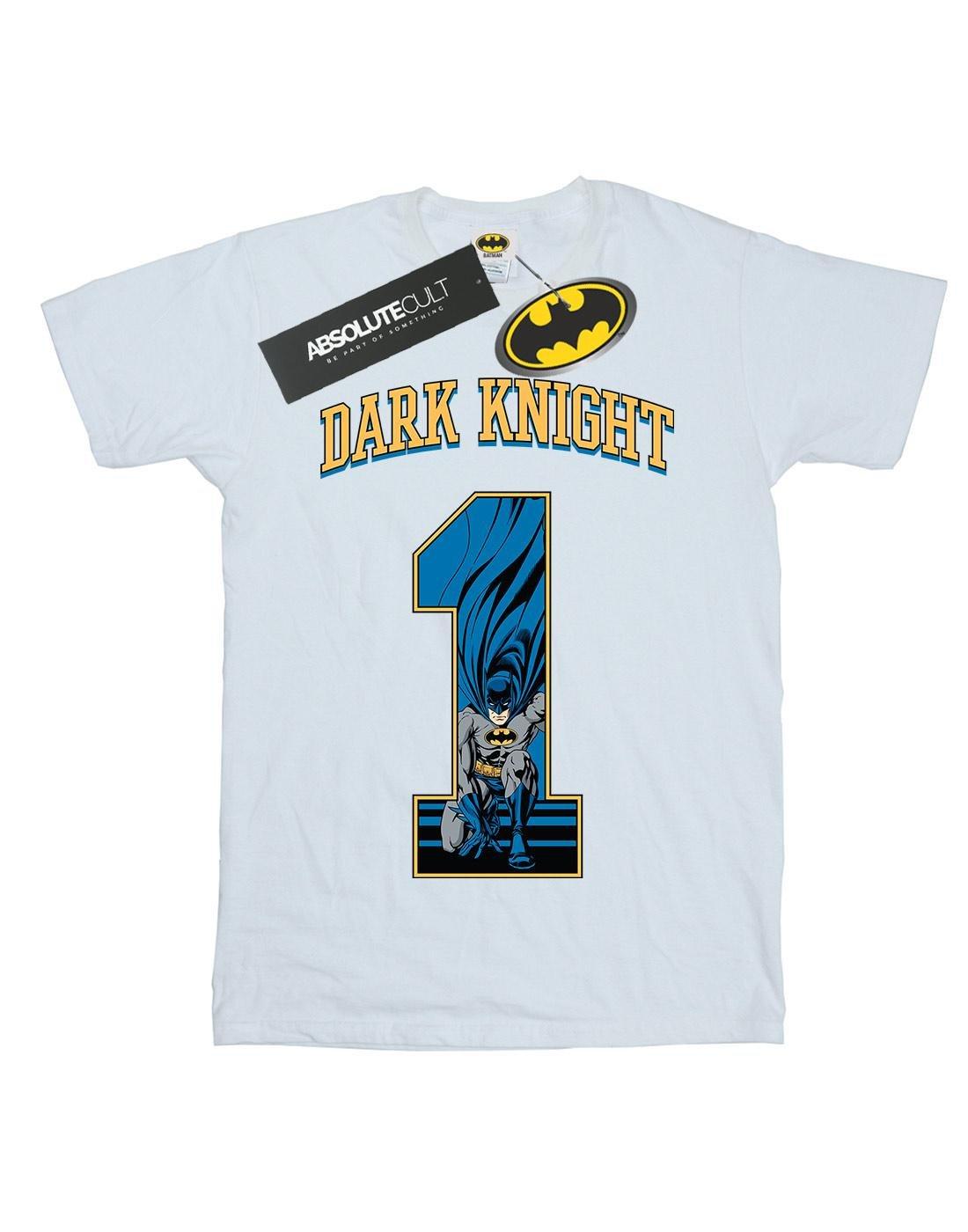 Batman Football Dark Knight Tshirt Herren Weiss M von DC COMICS