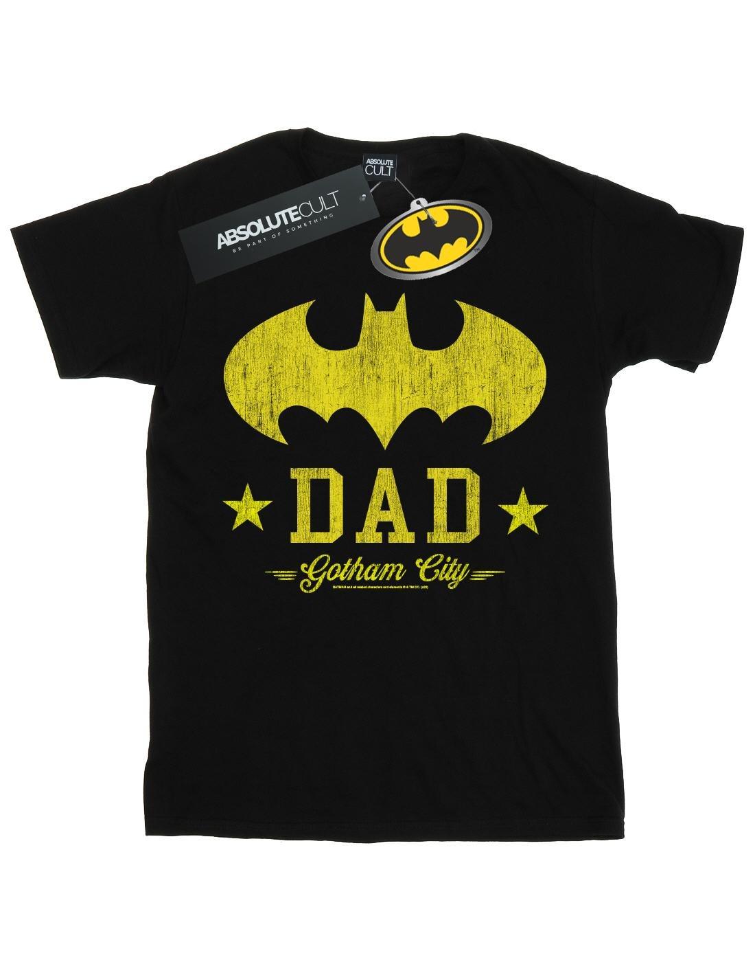 Batman I Am Bat Dad Tshirt Herren Schwarz 5XL von DC COMICS