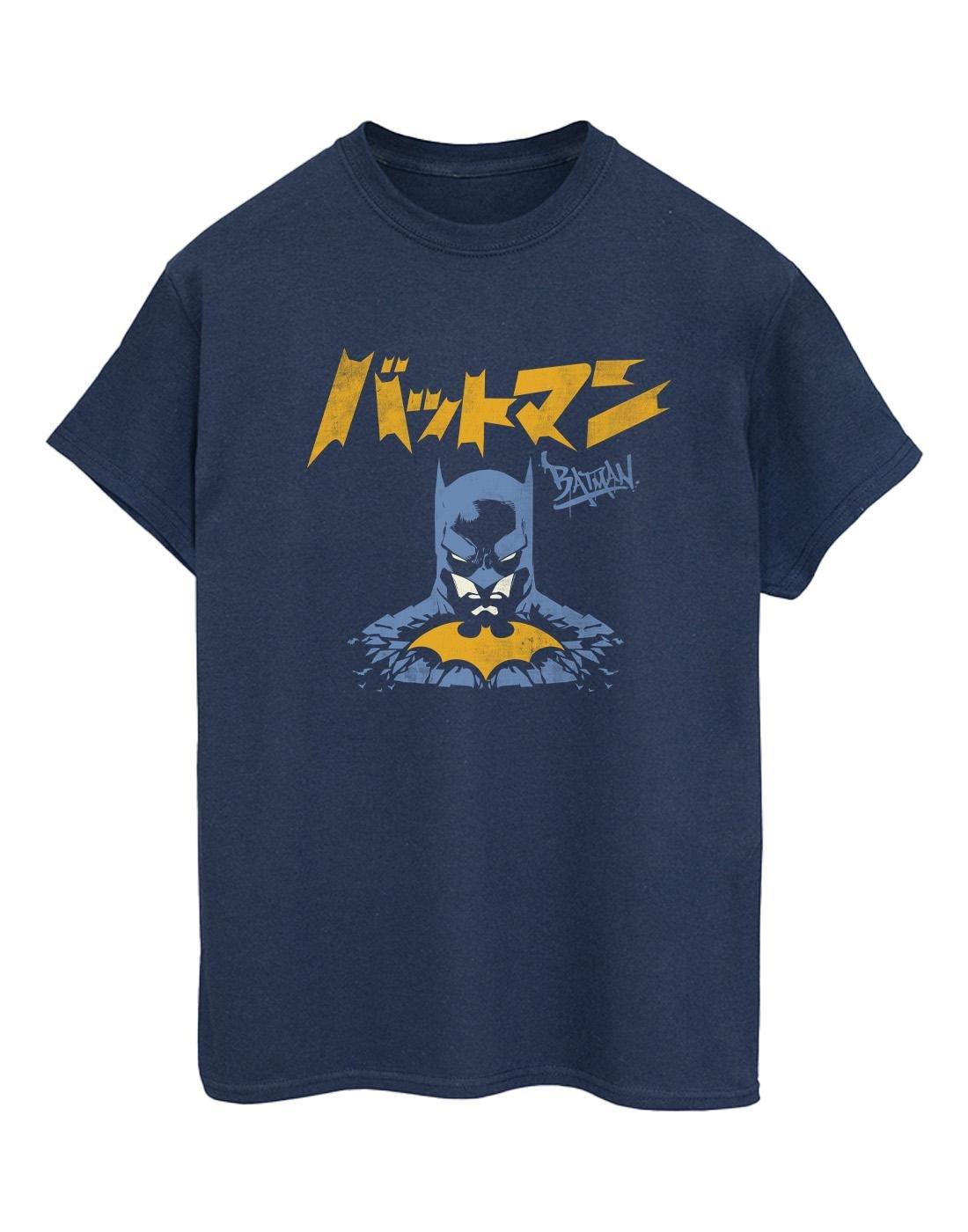 Batman Japanese Stare Tshirt Damen Marine 3XL von DC COMICS