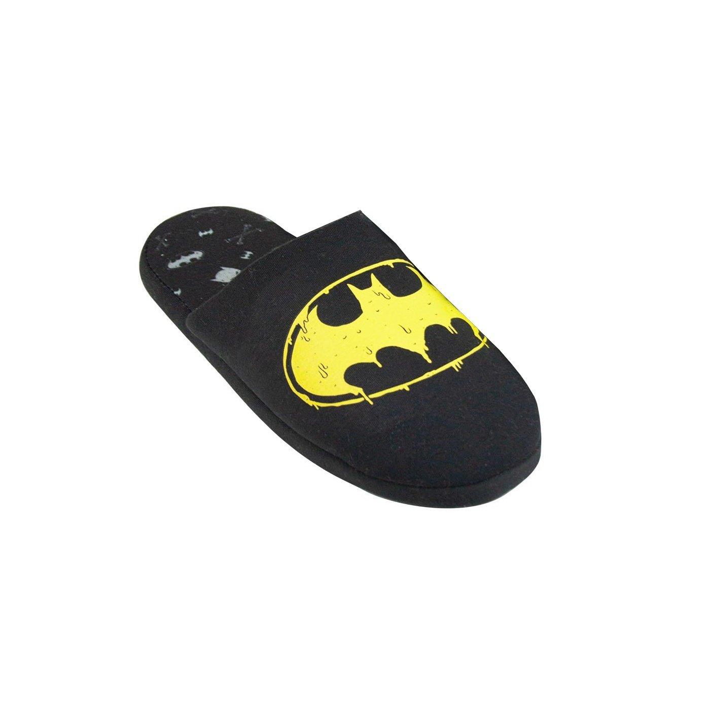 Batman Hausschuhe, Logo Herren Schwarz 42.5 von DC COMICS