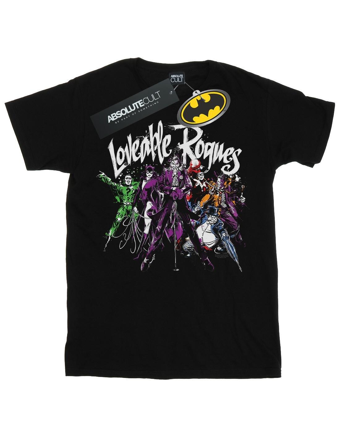 Batman Loveable Rogues Tshirt Damen Schwarz 3XL von DC COMICS