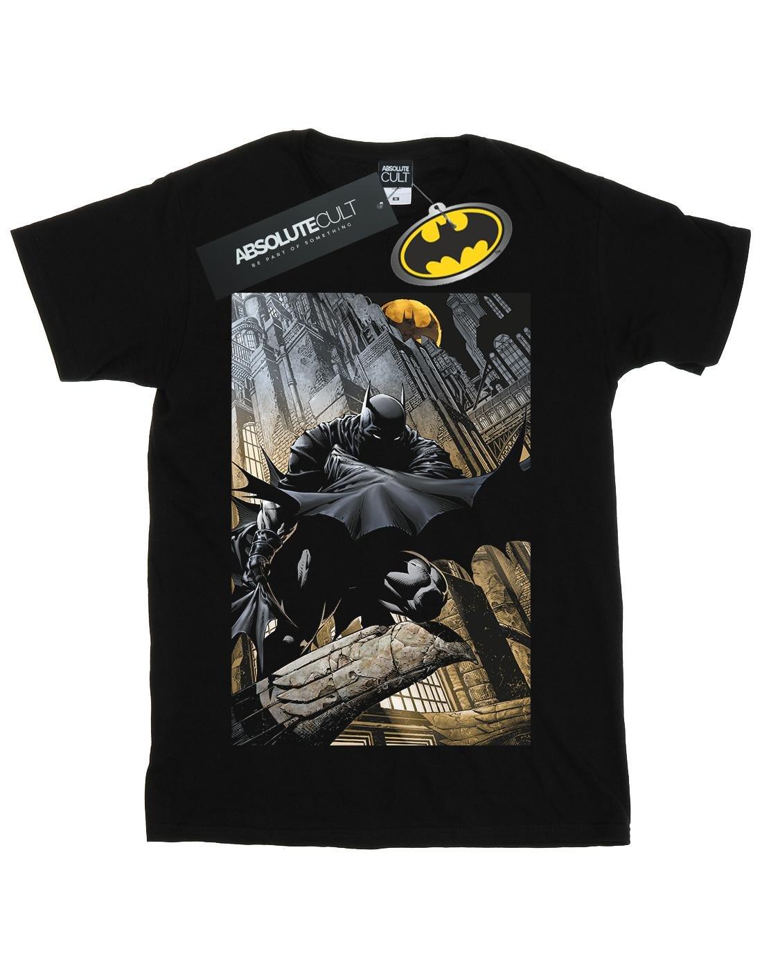 Batman Night Gotham City Tshirt Herren Schwarz 5XL von DC COMICS