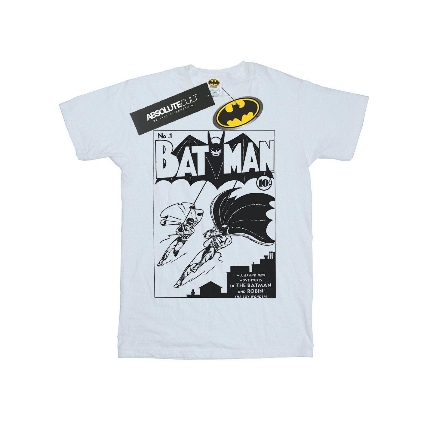 Batman No. 1 Mono Tshirt Damen Weiss S von DC COMICS