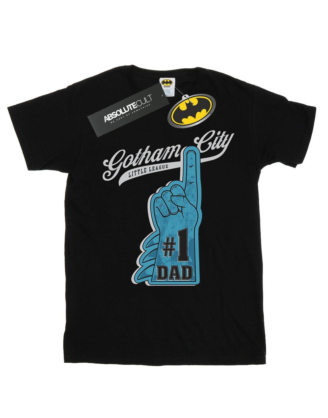 Batman Number One Dad Tshirt Herren Schwarz M von DC COMICS