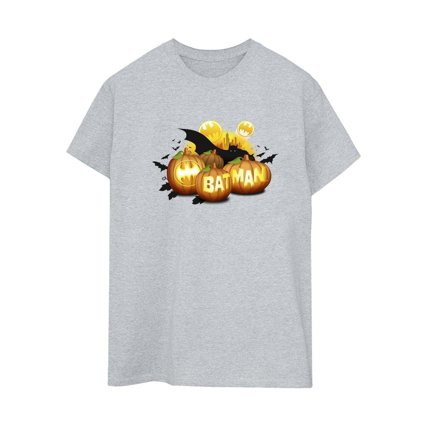 Batman Pumpkins Tshirt Damen Grau XL von DC COMICS