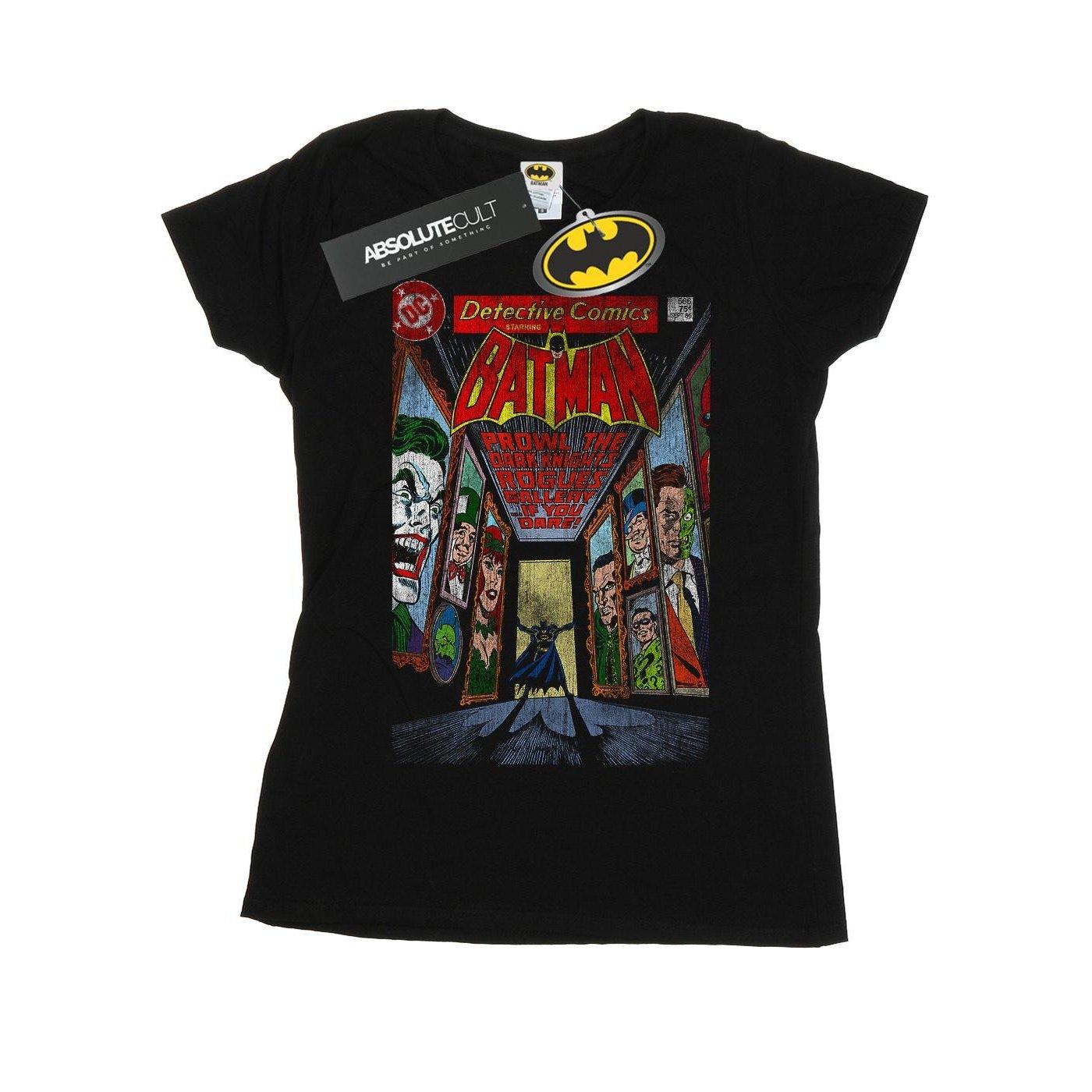 Batman Rogues Gallery Cover Tshirt Damen Schwarz XXL von DC COMICS