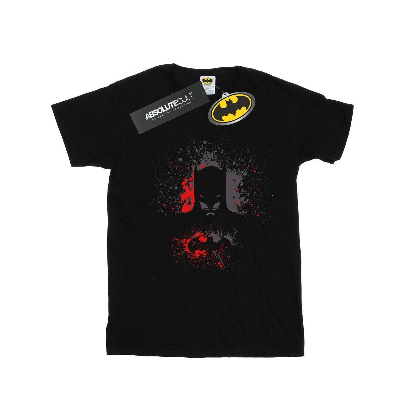 Batman Splash Tshirt Damen Schwarz M von DC COMICS