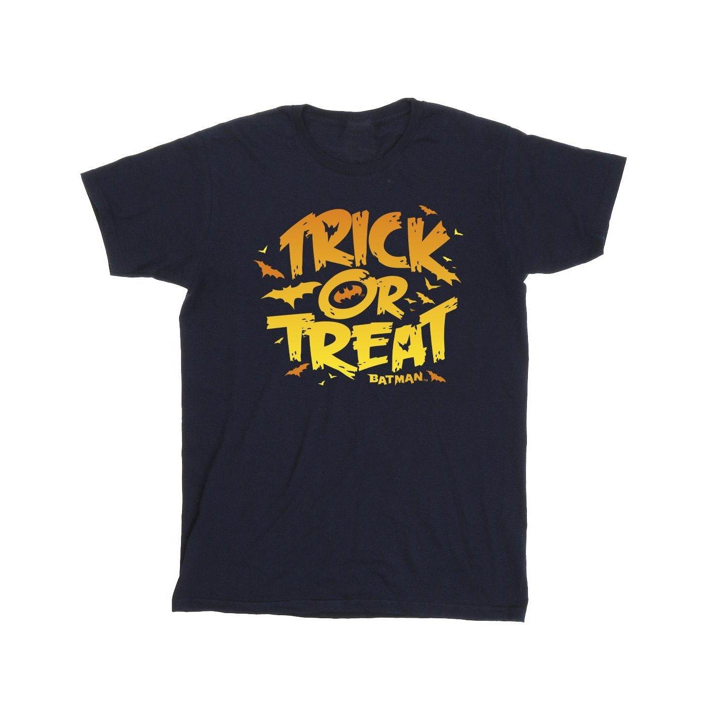 Batman Trick Or Treat Tshirt Mädchen Marine 104 von DC COMICS