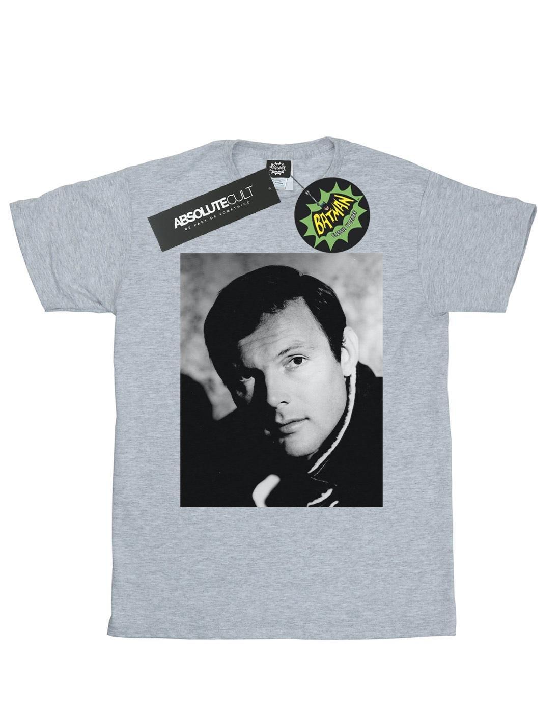 Batman Tv Series Adam West Photograph Tshirt Jungen Grau 140/146 von DC COMICS