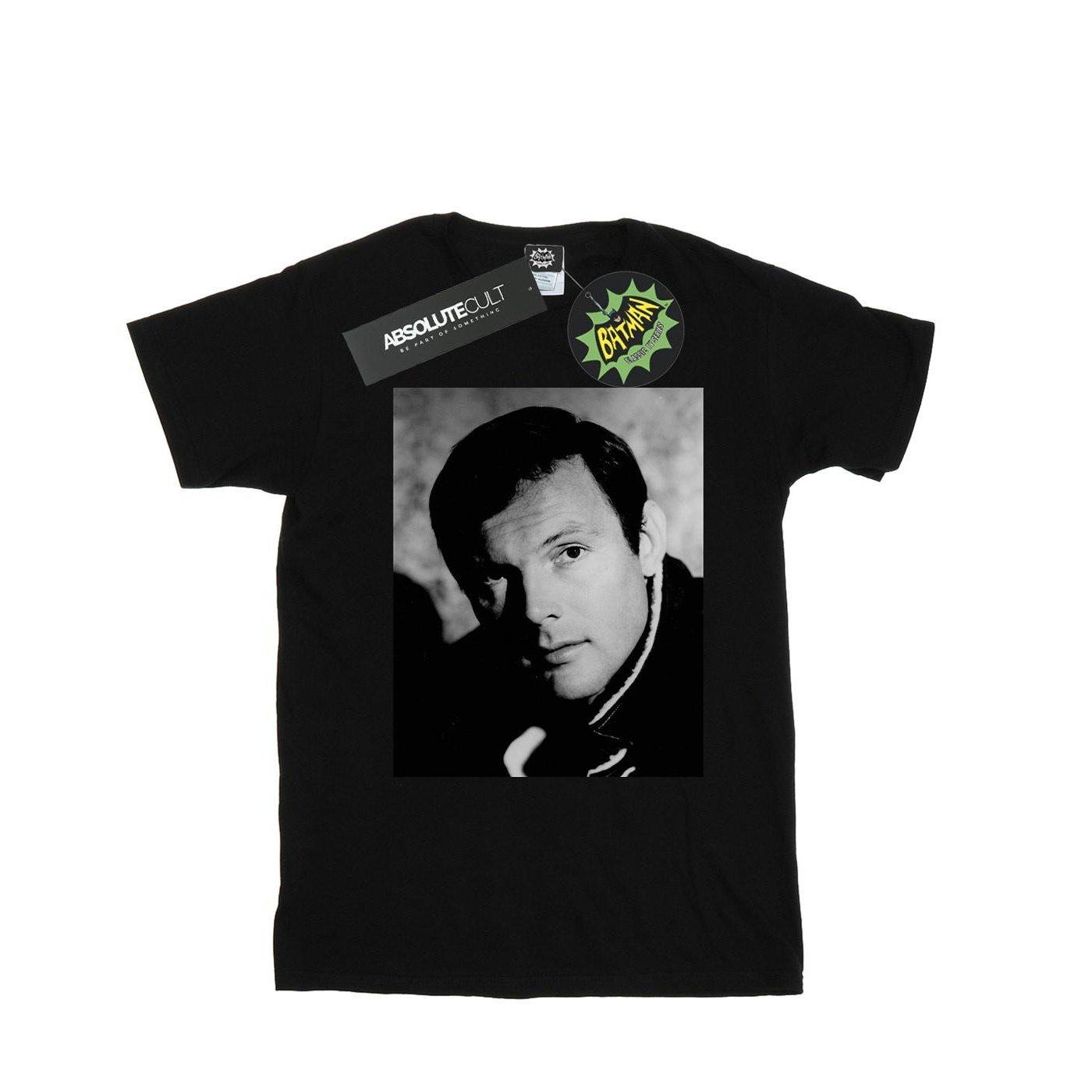 Batman Tv Series Adam West Photograph Tshirt Mädchen Schwarz 140/146 von DC COMICS