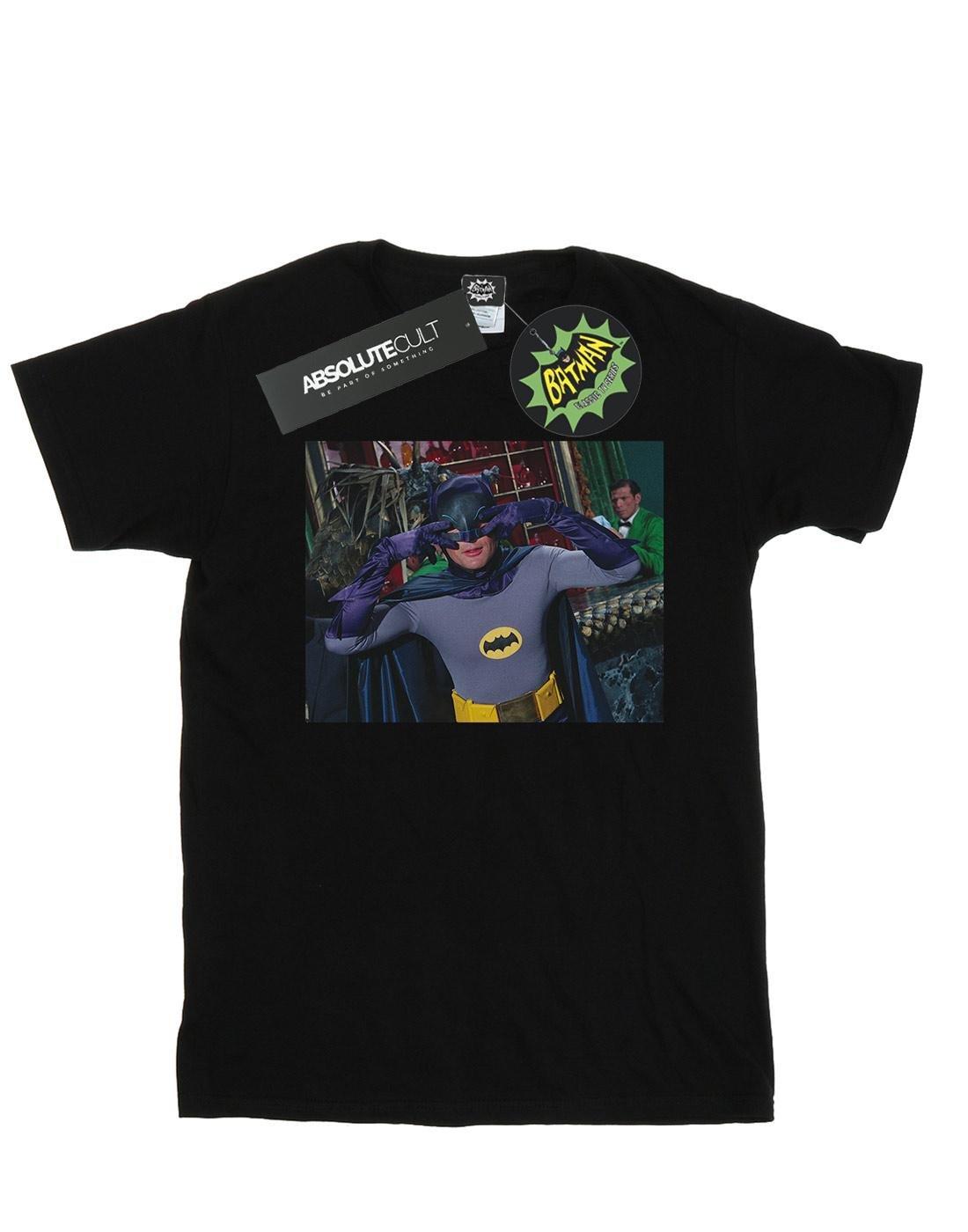 Batman Tv Series Batdance Photo Tshirt Jungen Schwarz 128 von DC COMICS