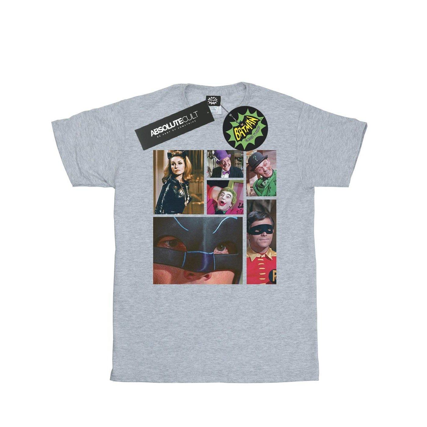 Batman Tv Series Class Photo Tshirt Mädchen Grau 152-158 von DC COMICS