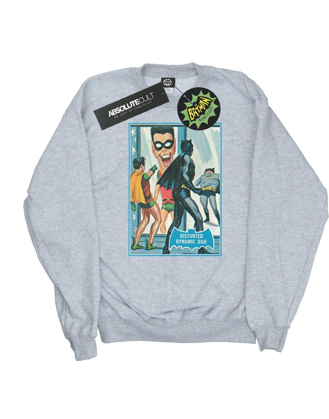 Batman Tv Series Dynamic Duo Sweatshirt Herren Grau S von DC COMICS