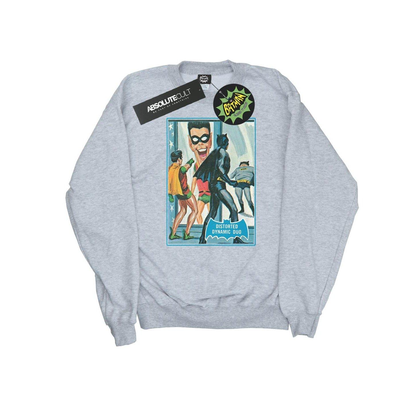 Batman Tv Series Dynamic Duo Sweatshirt Jungen Grau 152-158 von DC COMICS