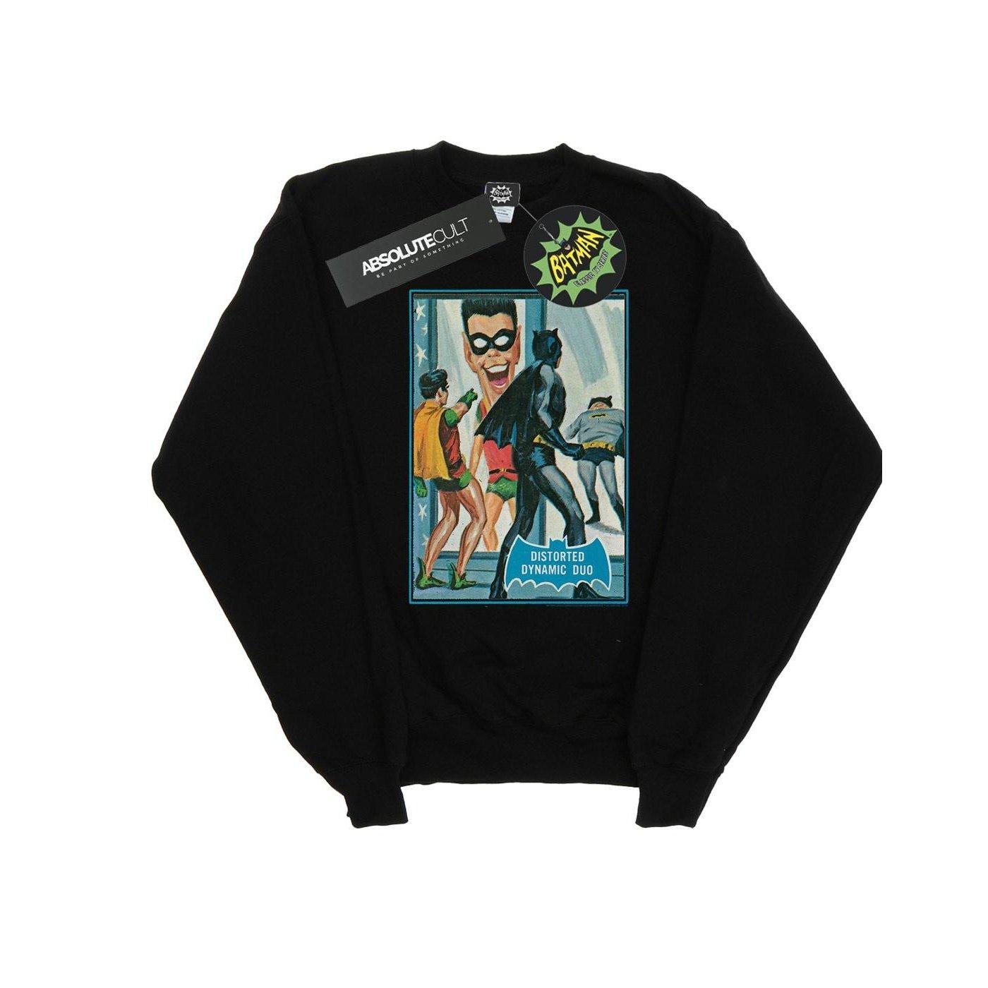 Batman Tv Series Dynamic Duo Sweatshirt Jungen Schwarz 140/146 von DC COMICS