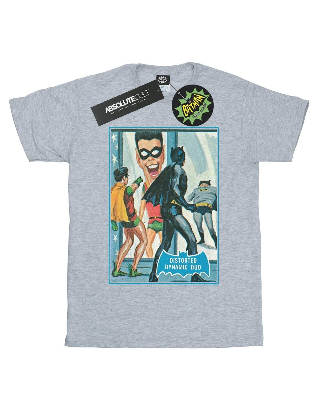 Batman Tv Series Dynamic Duo Tshirt Damen Grau M von DC COMICS