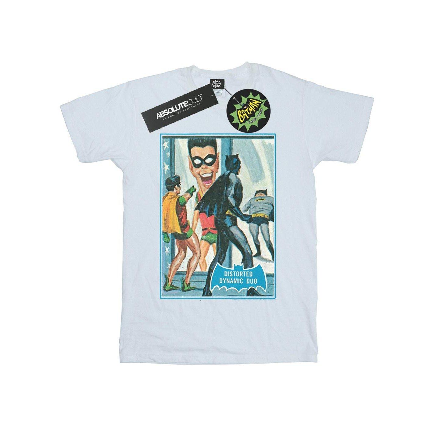 Batman Tv Series Dynamic Duo Tshirt Jungen Weiss 140/146 von DC COMICS