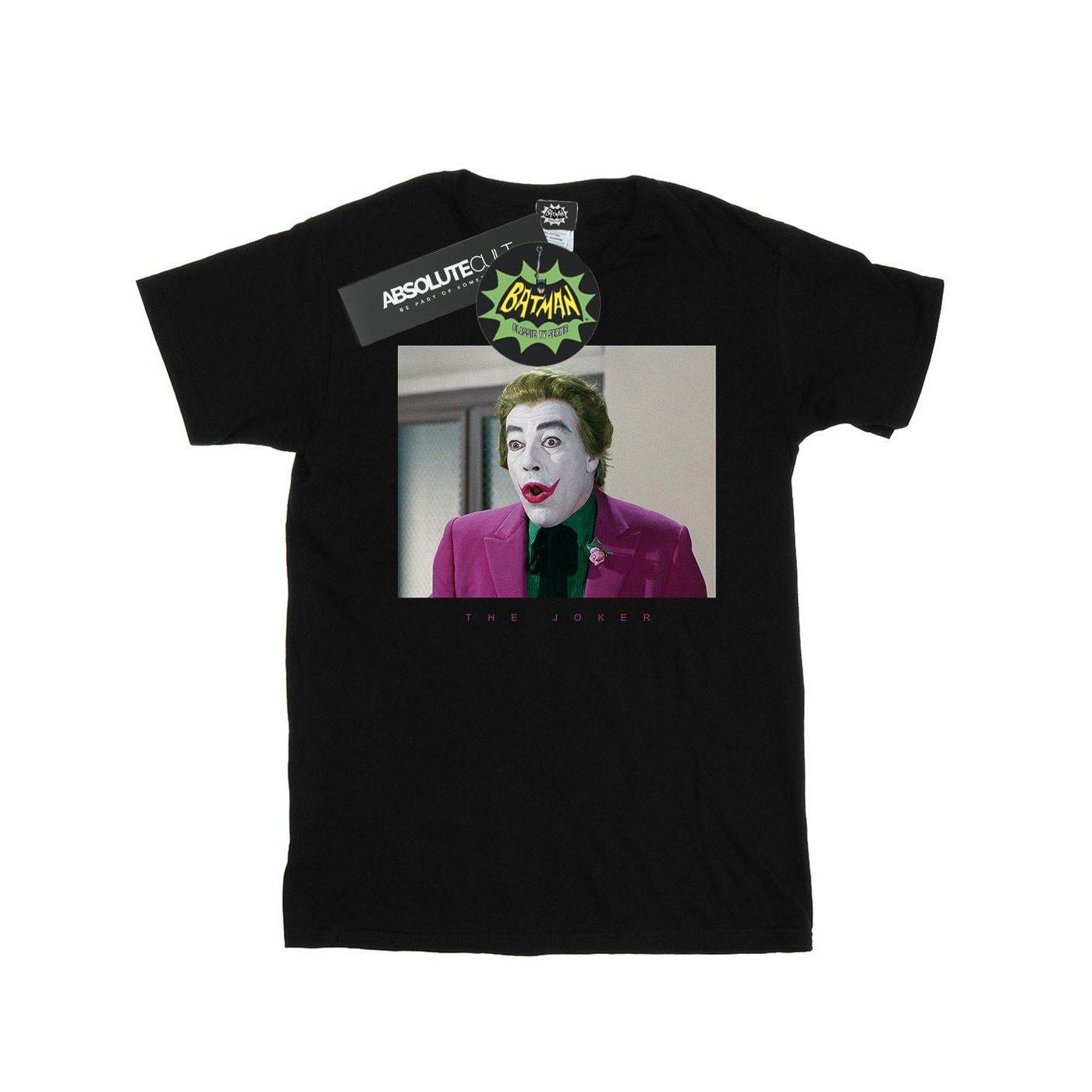 Batman Tv Series Joker Photograph Tshirt Damen Schwarz XL von DC COMICS