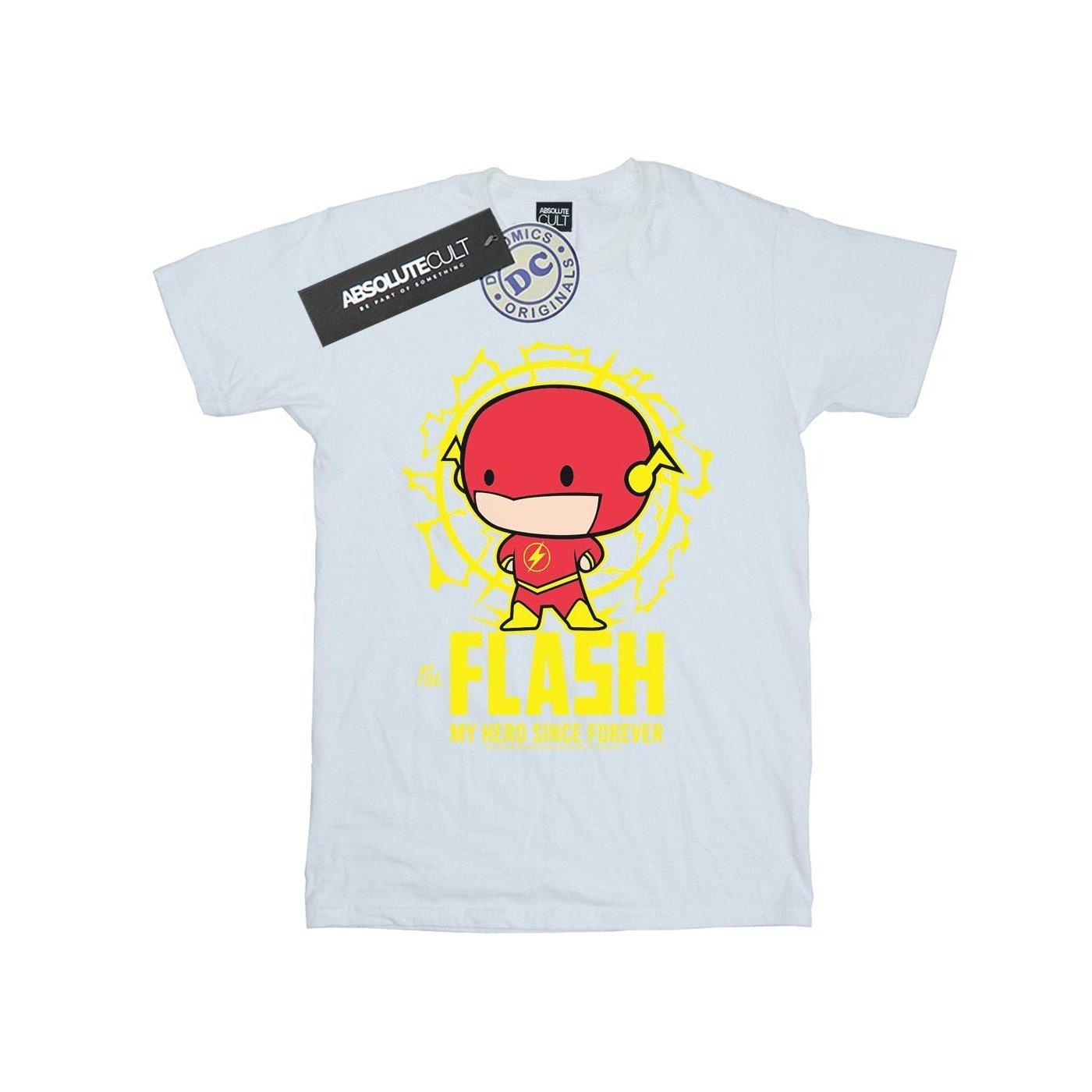 Flash My Hero Since Forever Tshirt Mädchen Weiss 152-158 von DC COMICS