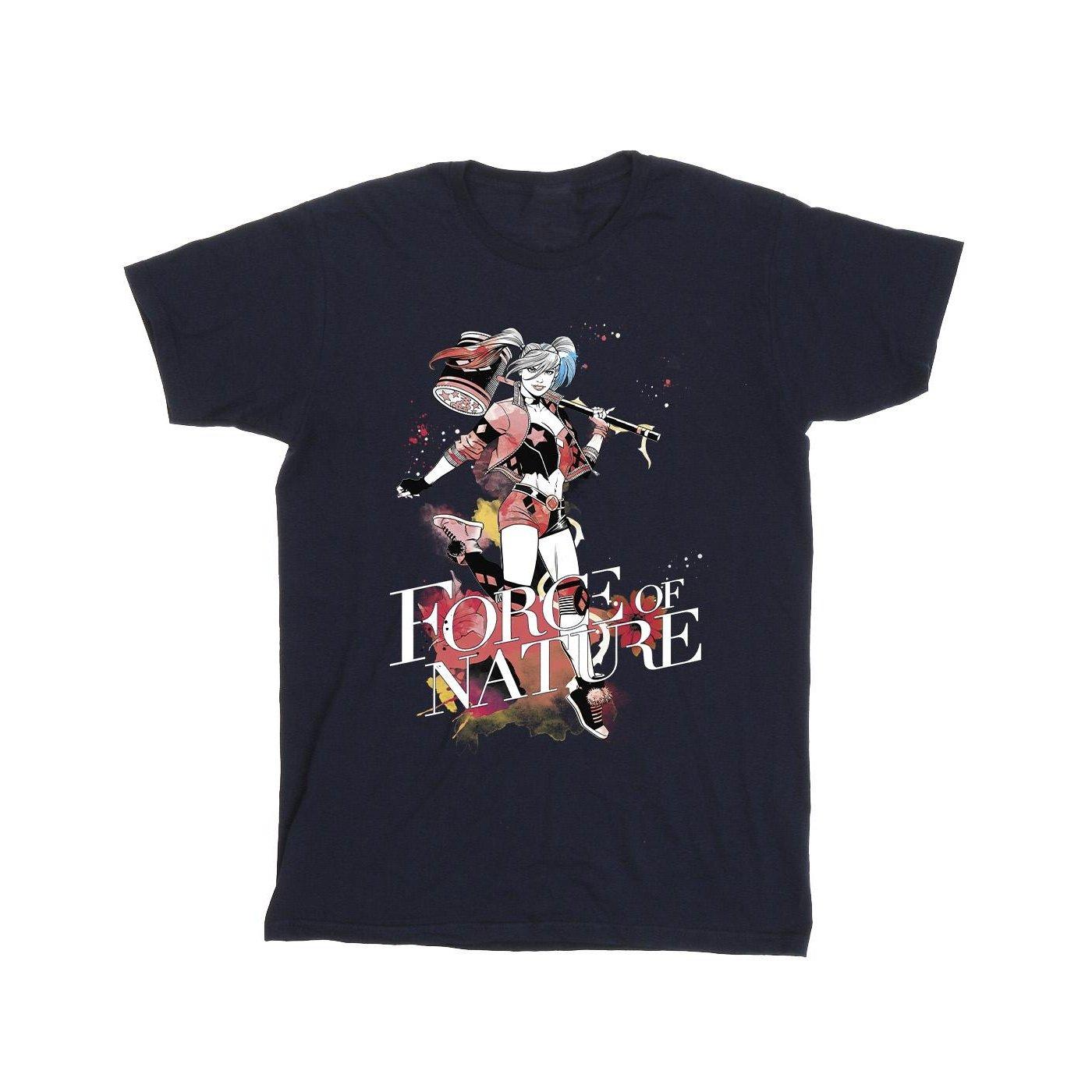 Harley Quinn Forces Of Nature Tshirt Mädchen Marine 104 von DC COMICS