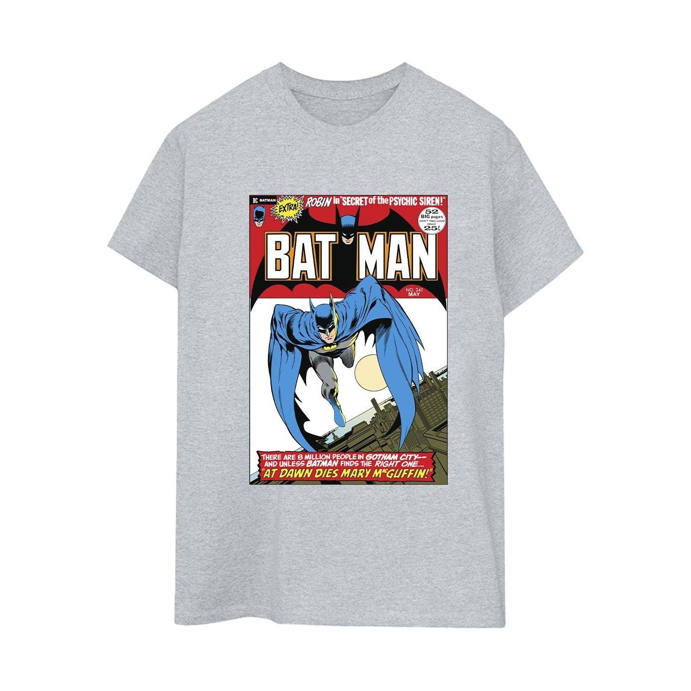 Running Batman Cover Tshirt Damen Grau XL von DC COMICS