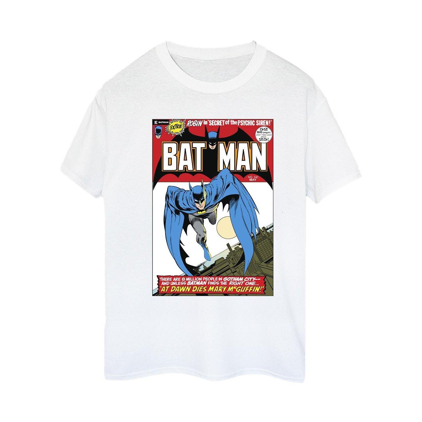 Running Batman Cover Tshirt Damen Weiss 3XL von DC COMICS