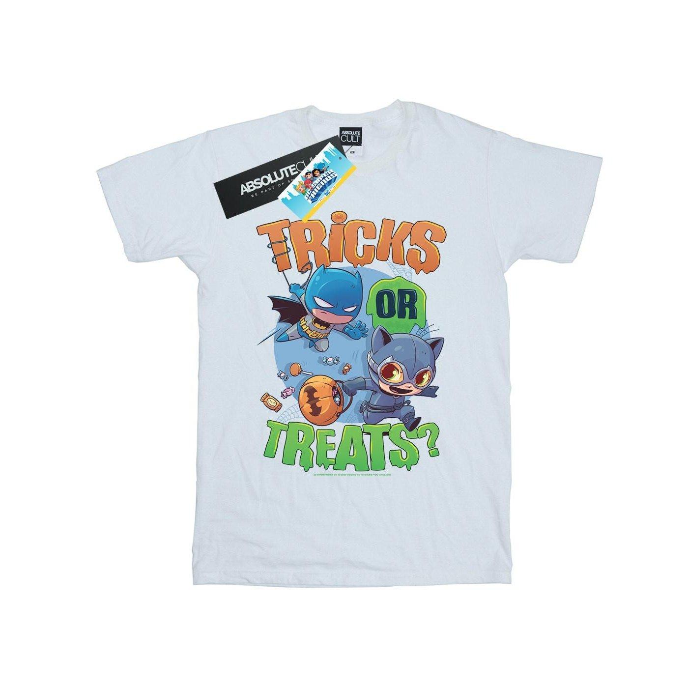 Super Friends Tricks Or Treats Tshirt Mädchen Weiss 116 von DC COMICS