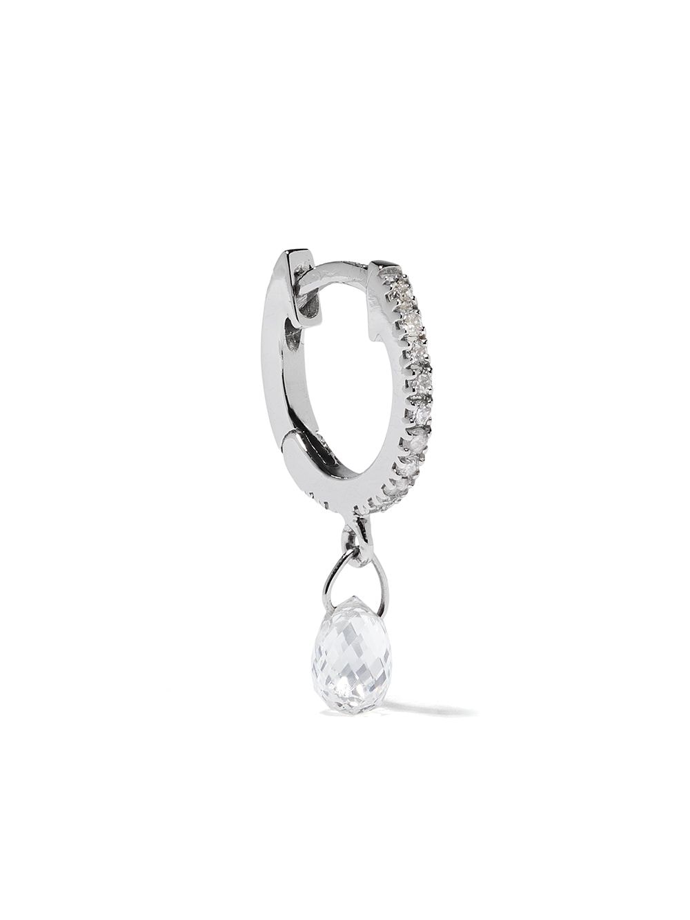 DE JAEGHER 18kt white gold diamond Mini Lightly earring - Silver von DE JAEGHER